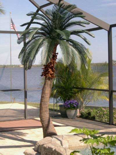 faux outdoor trees